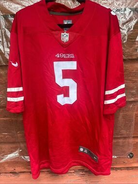 Nike San Francisco 49ers Trey Lance NFL Game Jersey